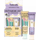Floslek FLOS*LIP CARE VEGE Duo( Scrub lime+Mask pear)