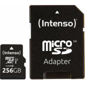 3423492 256 GB microSDXC Class 10 + adapteris