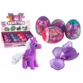 Magic Cracking Unicorn Egg in Shell 4 Colors 6 cm