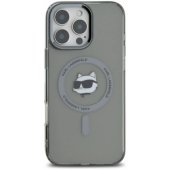 IML metalinis Choupette Head MagSafe iPhone 16 Pro, juodas