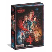Puzzle 1000 NETFLIX STRANGER THINGS 4 plakatas Clementoni 39980