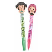 Idea Art Mini Pen Factory K-Pop Demon Hunters Mira and Zoey Clementoni