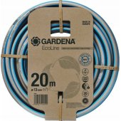 GARDENA EcoLine sodo žarna 13 mm (1/ 2"), 20 metrų (juoda/ smėlio spalvos, 65 % perdirbta)