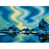 Ravensburger CreArt Canvas Edition - Northern Lights, Painting
