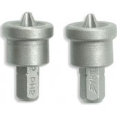 Dedra Phillips antgaliai su ribotuvu PH2x25mm, 2 vnt. lizdinėje pakuotėje