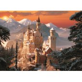 Neuschwanstein in winter, Bavaria, Germany 3000pcs