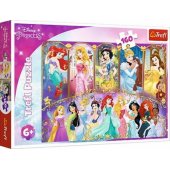 Puzzle Portraits of Princesses 160pcs Trefl 15407