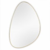 MIRROR WITH FRAME IDA 40X60 GOLD
