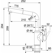 URBAN Pull-Out Onyx (115.0595.091)