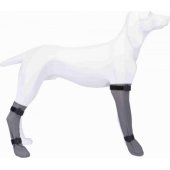 Trixie Protective Sock, silicone, L: 10cm/ 40cm, grey