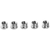 1610 1/ 4" to 3/ 8" Screw Adapter 5pcs