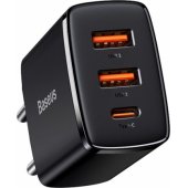 30 W 2xUSB + USB-C QC3.0 PD3.0 BSU2897BLK