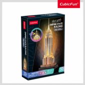 _6832762 CUBICFUN LED 3D dėlionė Niujorko dangoraižis "Empire State Bu