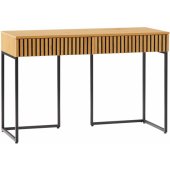 HAMPTON 120x50xH79cm Melamine with Oak Decor