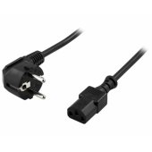 Power cable CEE 7/ 7 - IEC C13 0.5m black