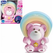 Chicco Chicco Teddy Bear with Projector Rainbow Pink (CHICZ-06112)