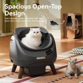 Open X Smart self-cleaning litter box Gray