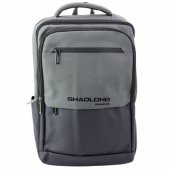 City Business kuprinė su USB jungtimi, nešiojamojo kompiuterio kišenė, juoda, pilka, 16L, 41cm