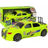 Sports Car Racing Lights Sounds Green 1:16