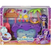 Enchantimals beždžionės formos baseino komplektas