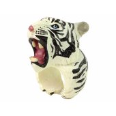 Hand Ring Educational Animals Tiger White