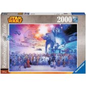 Ravensburger Puzzle SW: Star Wars Wszechświat 2000 - 167012 / 2000 czę