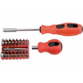 Top Tools Screwdriver bits + 2 handles 35pcs. - 39D456