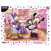 _6821101 Dino rėminė dėlionė, 40 vnt., Disney rožinė Pelytė Minė
