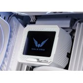 V240 LCD 120mm Liquid Cooler VK-AIOV240W White
