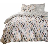 Bed Linen Set COLORFUL DOTS 240x220cm, 63x63cm