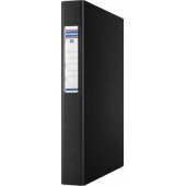 Segregator Donau 2-ringowy A4 40mm czarny (3734001PL-01)