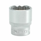 12-kampė galvutė, CrV, 1/ 2" 27mm