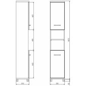 Bari C35 White/ Wood