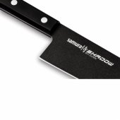 SHADOW universalus Santoku peilis su juoda nepridegančia danga 7.0"/ 175mm