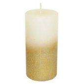 Candle Rustik Gold Ø6x12cm