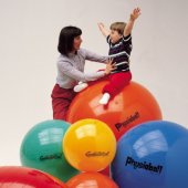 _7003910 Gimnastikos kamuolys Original PEZZI Physioball 120 cm, oranžinis