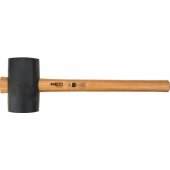 Neo rubber hammer wooden handle 1,2kg 380mm (25-054)