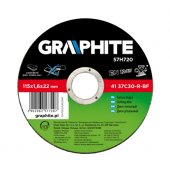 Graphite akmens pjovimo diskas 115x1.6x22.2mm (57H720)