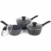 BW11460BRMFO Megastone Thermo Collar 3-Piece Saucepan