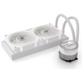 Dragonfang 240 120mm ARGB Liquid Cooler VK-AIODR240W white