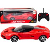 Nuotoliniu būdu valdomas sportinis automobilis RC automobilis 1:16, raudonas