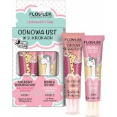 Floslek Floslek Lip Care Vege Lip Renewal Kit (Lip Scrub Nastroj