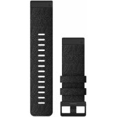 26mm QuickFit juoda nailoninė apyrankė
