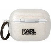 "3D Logo NFT Karl and Choupette TPU Glitter Case for Airpods Pro"
