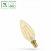 LAMPA LED E14 B35 4.9W 490LM 2400K