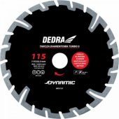 Dedra TURBO S dinaminis deimantinis diskas 125mm 22.2mm (HP2132)