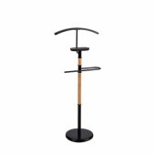 Suit stand FOREST 45x28xH110cm, black/ natural
