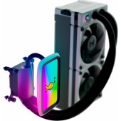 Q60 THICC 240mm AIO Liquid CPU Cooler Black/ White