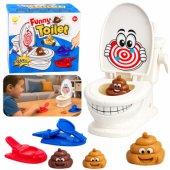 Popping Jumping Poop Toilet Catapult Sticker Arcade Game