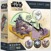 Trefl dėlionė, 160 detalių TREFL WOOD CRAFT STAR WARS SUSIVIENYKITE